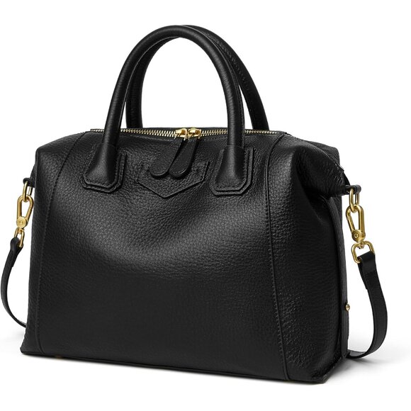 Elegant Leather Handbag with Adjustable Crossbody Strap - Perfect Gift for Women - Picture 1 of 7